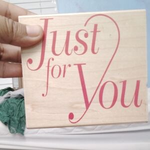 'Just for You' Pink Stam